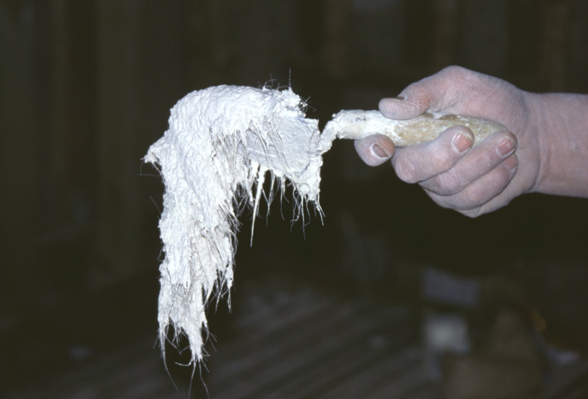 Lime or clay plaster